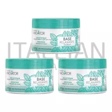 Kit 3 Base De Relaxamento Sodium Innovator 250g