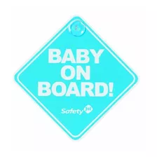 Baby On Board Letrero Safety 1st Azul Bebé A Bordo