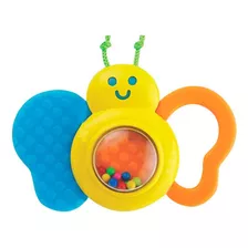 Brinquedo Infantil Chocalho De Bebe Borboleta Winfun 000183 Cor Colorido