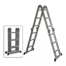 Escalera De Aluminio Articulada Tipo Andamio 370cm - Tyt