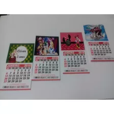 100 Mini Calendário Personalizado 2020 Mx 1 Kit Por Pedido