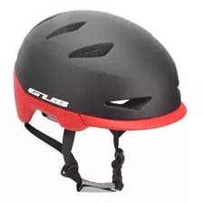 Casco Bicicleta Gub City Race Color Negro/rojo