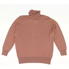 Zara Suéter De Cuello Alto Liso Marrón Para Mujer Talla S