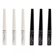 Delineador Liquido Mely 5ml Negro Trazo Fino Liner Efecto Mate