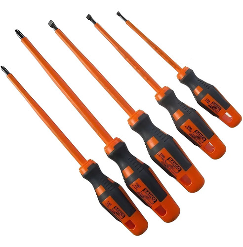 Juego De Destornilladores Aislados Bahco 1.000v 800iec/5 Pz