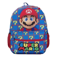 Mochila Infantil Menino Super Mario Juvenil Envio Imediato