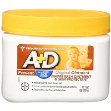 A&d Frasco De Ungüento Para Pañales Original, (3 Libras)