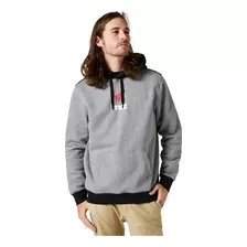 Buzo Honda Zip Fleece Fox Gris #28998-185