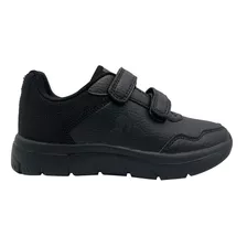 Zapatilla Le Coq Sportif Track Cadet Black Negro Niño