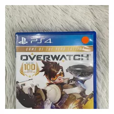 Jogo Overwatch (playstation 4 ,mídia Física)