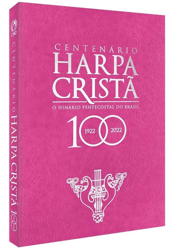 Harpa Cristã Capa Brochura Edição Especial 100 Anos Pink