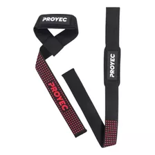 Straps Gym Cintas Poder Abrojo Agarre Gimnasio Levantamiento Color Negro