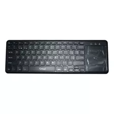 Teclado Y Mouse Unificado Inalámbrico 2.4ghz A Pilas Teclado Negro