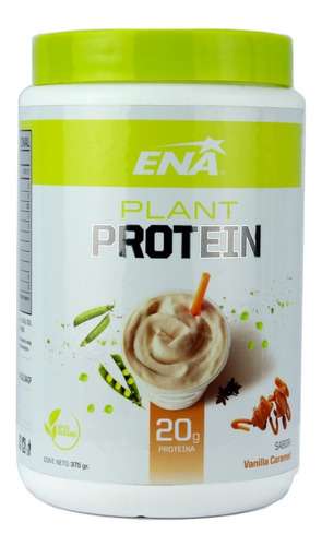 Suplemento En Polvo Sport Plant Protein Proteínas Sabor Vainilla Caramel En Pote De 375g