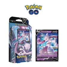 Deck Pokemon Mewtwo V Pokemo Go Coleção Especial Original