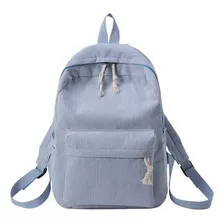 Mochila Escolar Para Adolescentes, Bolsa De Pana Grande Y Li