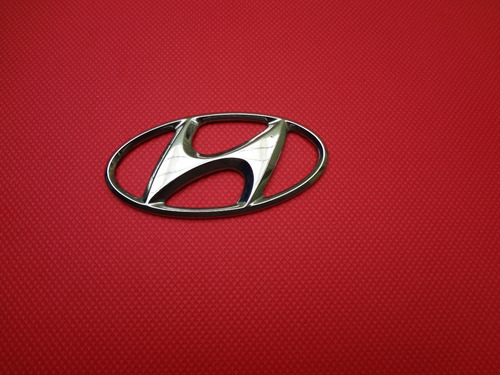 Emblema Hyundai 8 Cm X 4 Cm Original Usado Foto 2