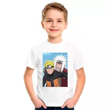 Camiseta Infantil Desenho Naruto Anime 05