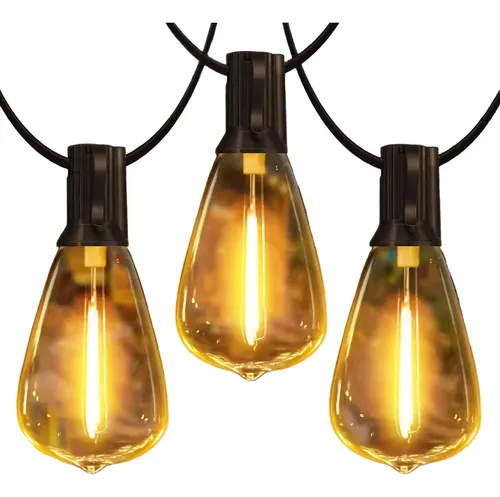 Cadena De 25 Luces De 15 M Que Se Puede Conectar En Serie Blanco Cálido 2