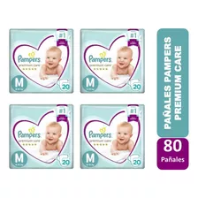 Pañales Pampers Premium Care Talla M Pack X 4 Paquetes ( * ) Género Sin Género Tamaño Mediano (m)