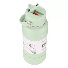 Botella Térmica Terrano 950ml. C/pico. Y Accesorios Color Verde Agua