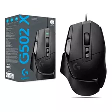 Mouse Logitech G502 X Hero 25k Dpi Black (910-006136)
