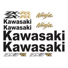 Adesivo Kawasaki Zx-7rr 1989-2003 Material 3 M Dourado