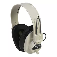 Califone Cafavpv Deluxe - Auriculares Mono Con Control De V.