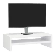 Soporte Base Para Monitor Pantalla Y Laptop En Melamina