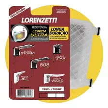 Resistência Linha Acqua Ultra 220v 7800w Lorenzetti 3065-r