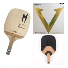 Raquete Ping Pong Xiom Caneta Pro Speed Vega Tour 