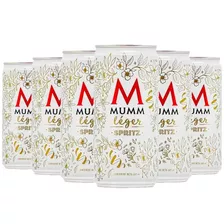 Champagne Mumm Leger Spritz Lata Espumante X6 - 01almacen