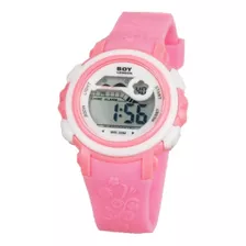 Reloj Niño O Mujer Digital Boy London Caucho 7334/7335/7336