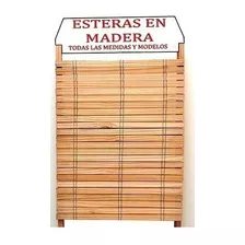 Esteras De Madera Completas En Pino Precio X Mt2 