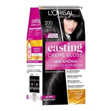  Tinta Cabelo Casting Creme Gloss Loréal Paris 200 Preto 