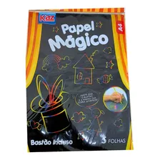 Papel Mágico A4 Com 5 Folhas - Kaz