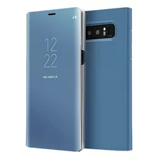 Galaxy Note 8 Case, Ventana De Vista Translúcida De Lujo Aic