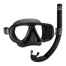 Kit De Mergulho Seasub Dua Máscara E Snorkel - Cor Titanium