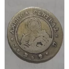 Moneda 1 Real 1849 Costa Rica, Muy Escasa Buen Estado.