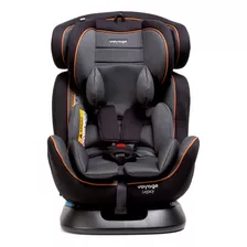 Cadeirinha Infantil Carro Bebê Voyage Legacy Preto Com Cinza