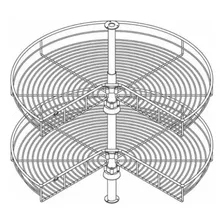 Rotonda Organizador 270° Para Mueble Esquinero Cocina