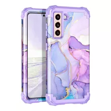 Funda Para Samsung Galaxy S21 - Marmol Violeta