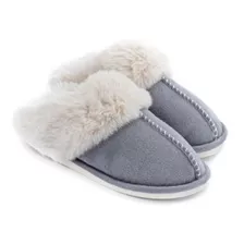 Pantuflas Gris Pimenton Abrigo Aries + Regalo