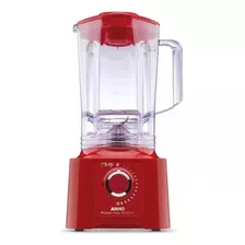 Liquidificador Arno Power Max 1000w Ln59 Vermelho Vel 15 3,1 L 127v