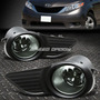 For 11-17 Toyota Sienna Smoked Lens Front Bumper Driving Sxd