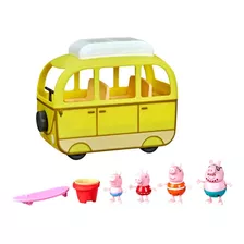 Peppa Pig Minivan Autocaravana Con 10 Piezas Teletiendauy