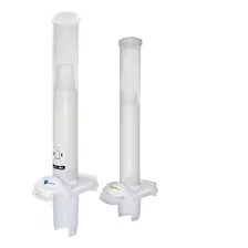 Kit Dispenser Poupador De Copo Água + Café Multicopo Branco