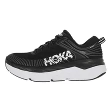 Zapatilla Hoka Bondi 7 Mujer Black/white