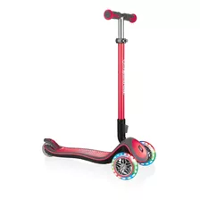 Patineta Globber Elite Con Luces Rosada