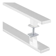 Puxador Porta Em Alumínio 1 Metro Modelo Flat Aluminum 